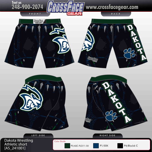 Dakota Wrestling Club Athletic Short 1