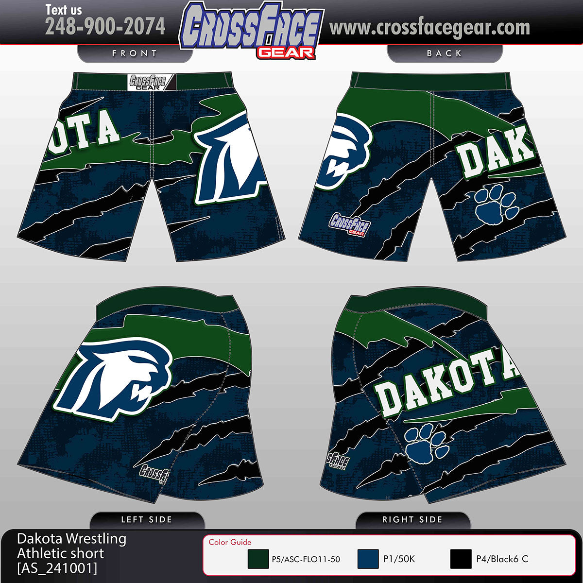 Dakota Wrestling Club Athletic Short 4