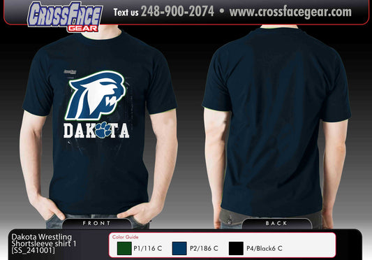 Dakota Wrestling Club Short Sleeve Shirt