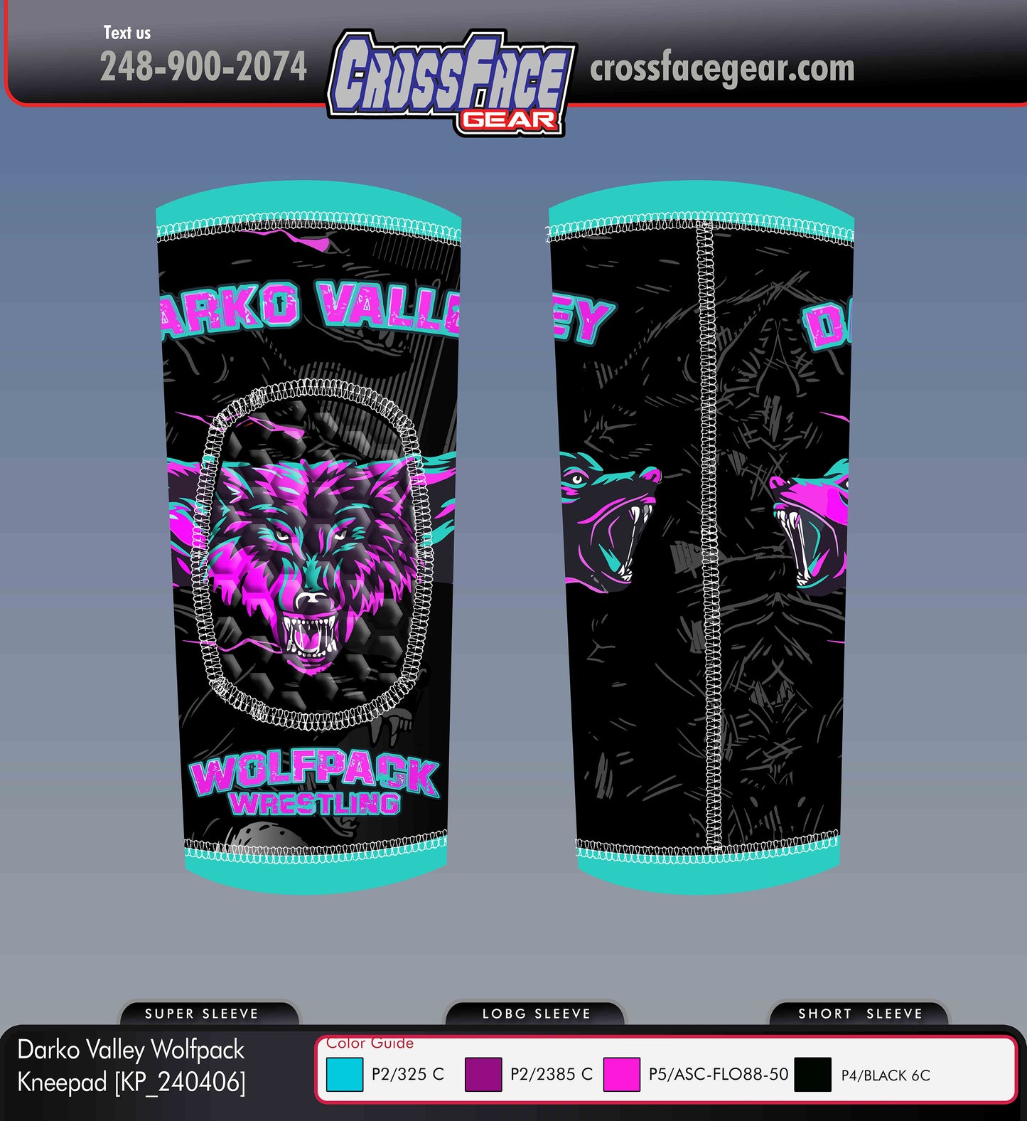 Darko Valley Wolfpack Custom Kneepads