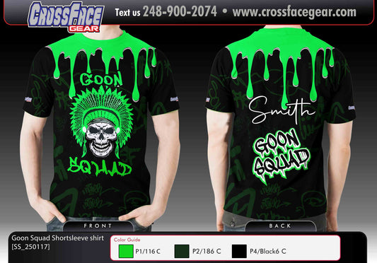 Goon Squad Full Sublimated Short Sleeve Shirt