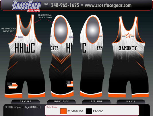 HHWC Full Sublimated Singlet (S_260430-1)