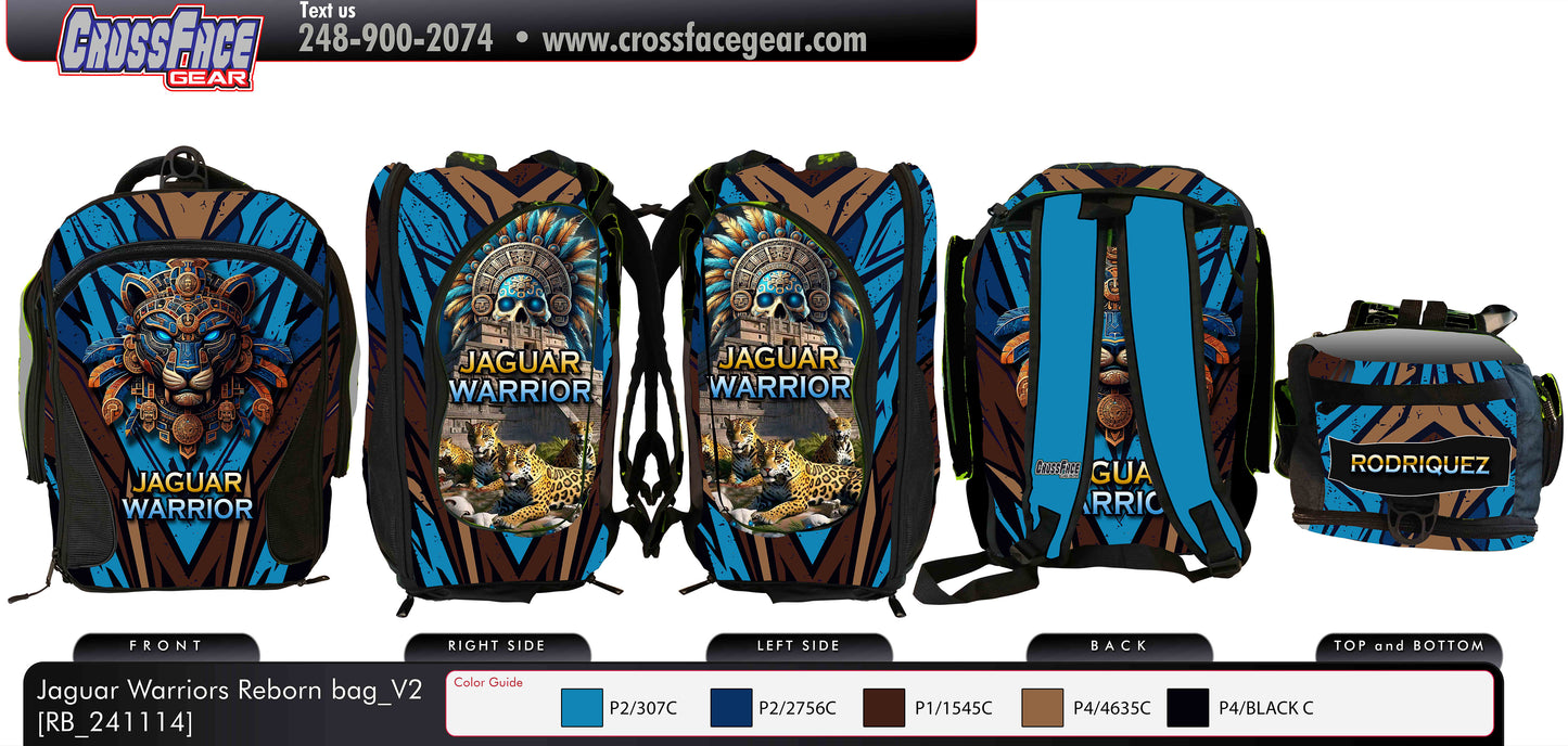 Jaguar Warriors Reborn bag V2