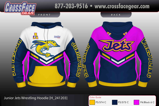 Michigan Junior Jets Full Sublimated Hoodie (GIRLS)