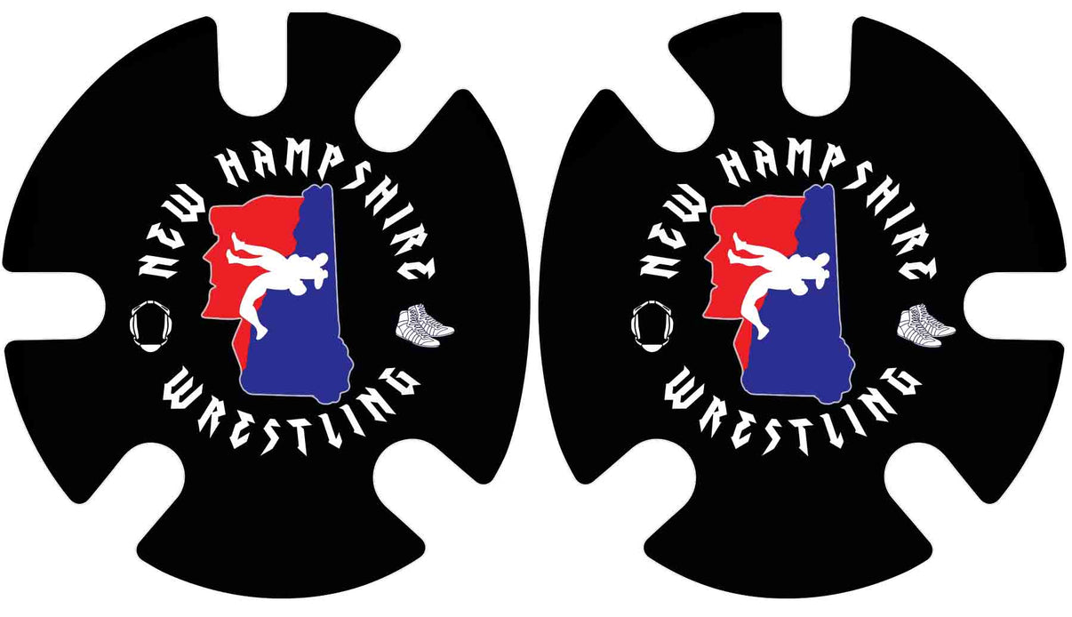 New Hampshire Wrestling Headgear Decal crossfaceGEAR