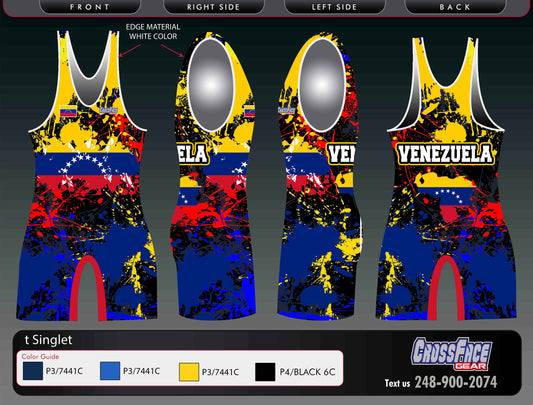 Venezuela Full Sublimated Singlet