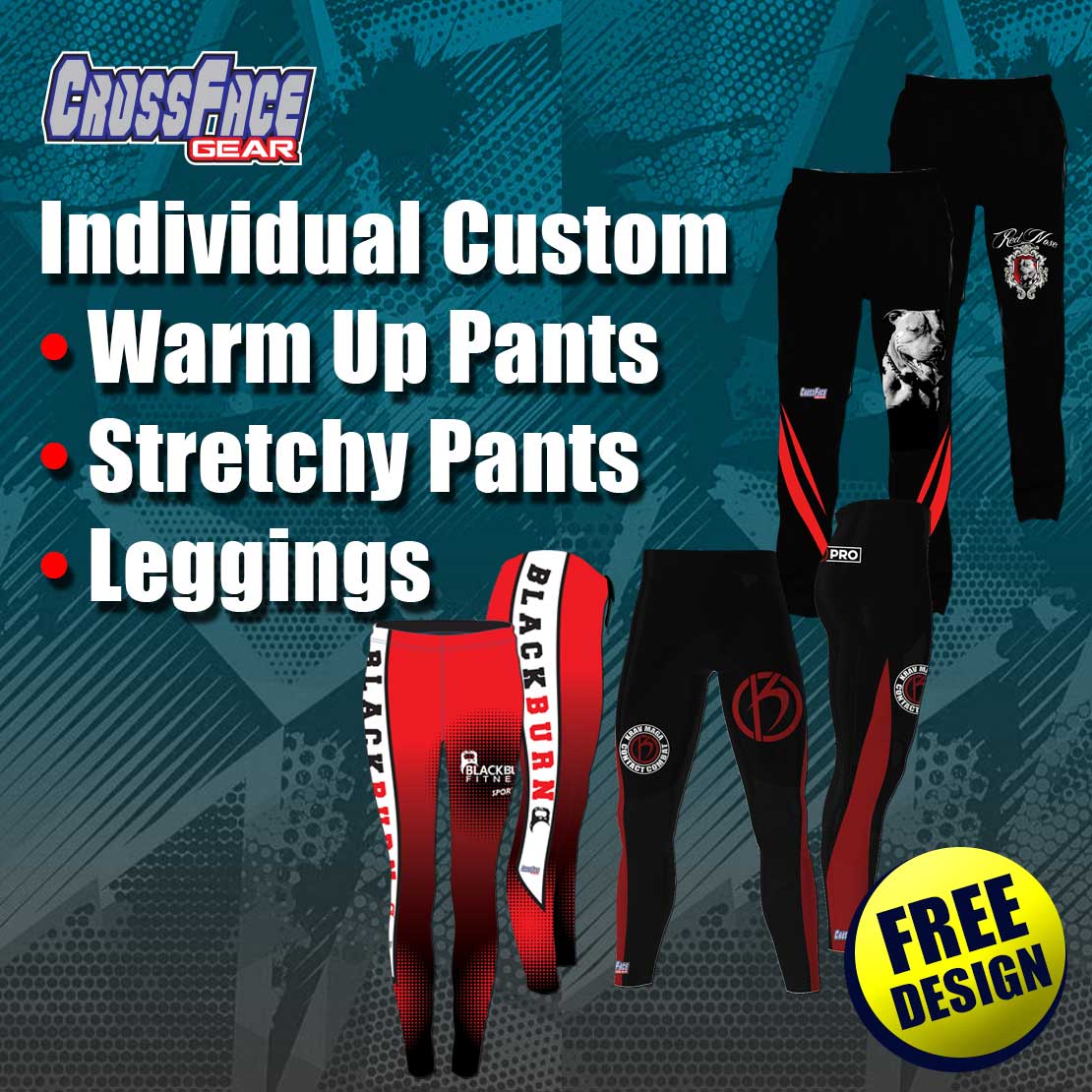 Custom Full Sublimated Pants