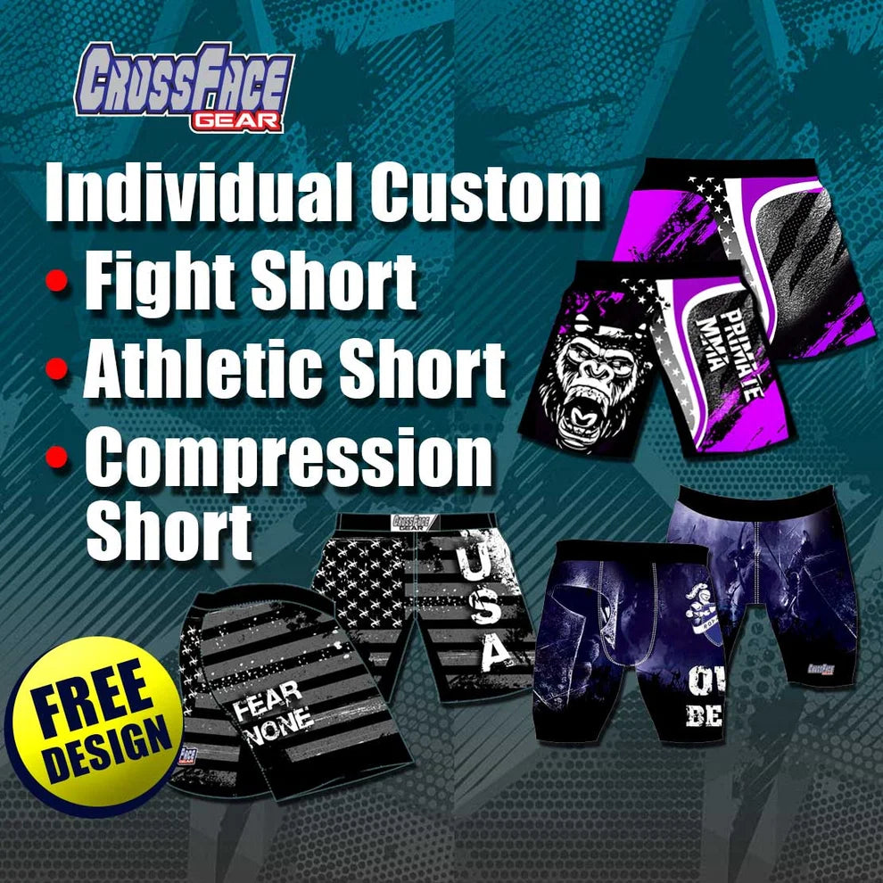INDIVIDUAL CUSTOM FULL SUBLIMATED SHORTS