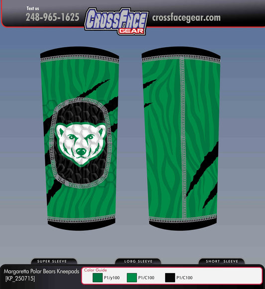Margaretta Polar Bears Custom Kneepads