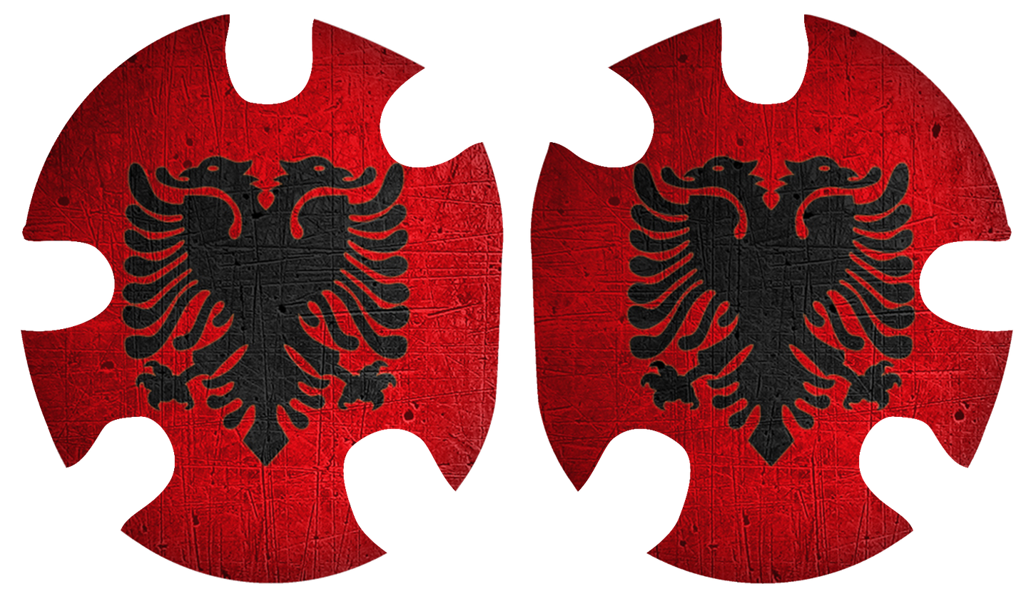 Albania Crest Headgear Decal