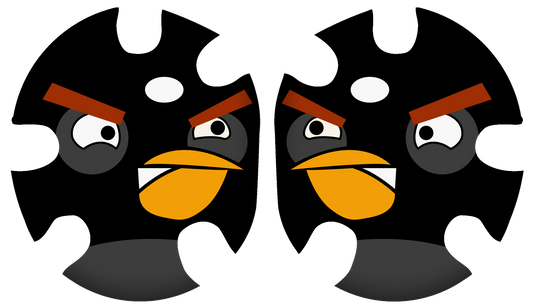 Angry Bird 3 Headgear Decal