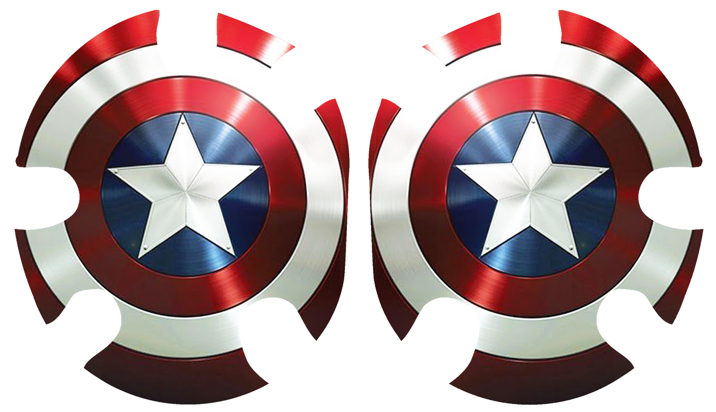 Captain America Headgear Decal
