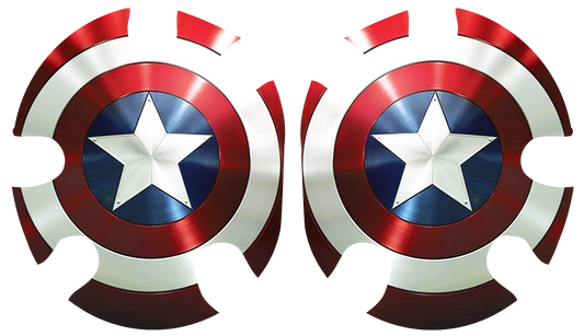 Captain America Headgear Decal