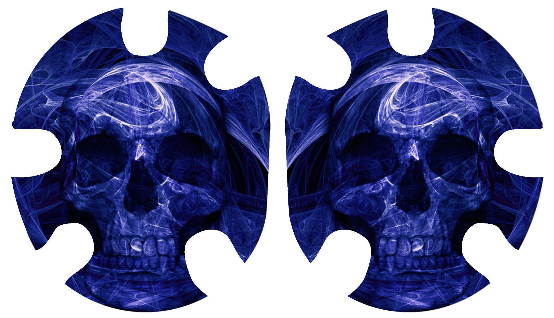Deathbringer BLUE Headgear Decal – crossfaceGEAR