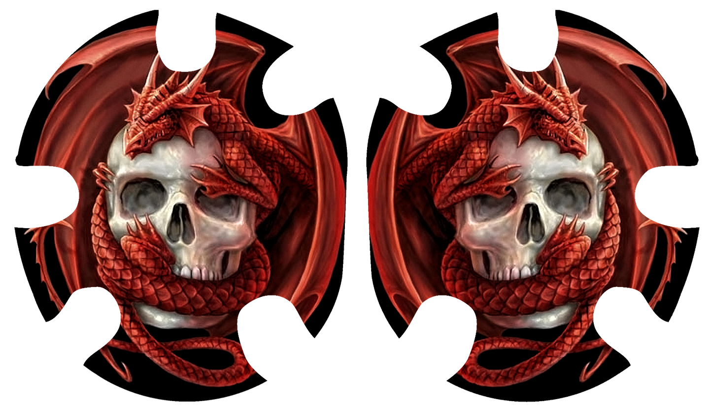Dragon Skull Headgear Decal