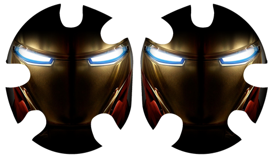 Iron Man Headgear Decal