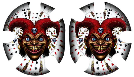 Joker Jester Headgear Decal