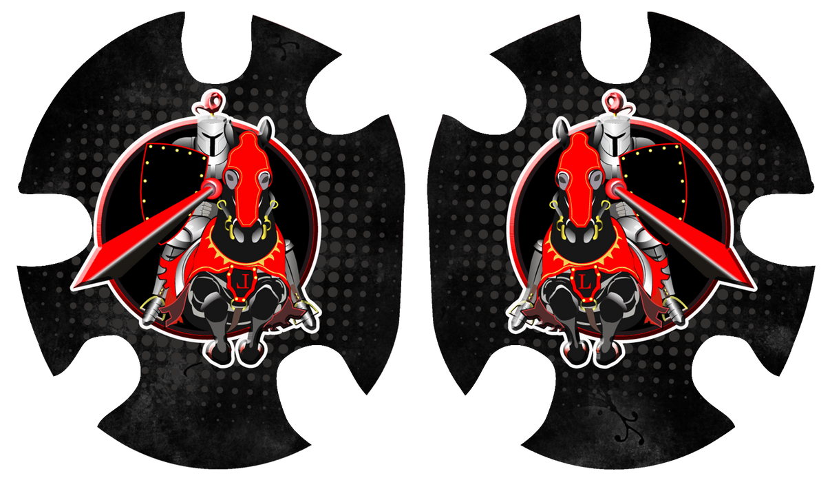 Knights Headgear Decal crossfaceGEAR