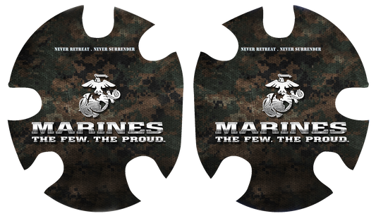 Marines The Few The Proud Headgear Decal