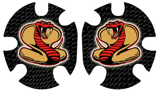 Red Cobra Headgear Decal