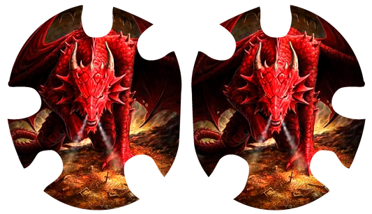 Red Dragon Headgear Decal
