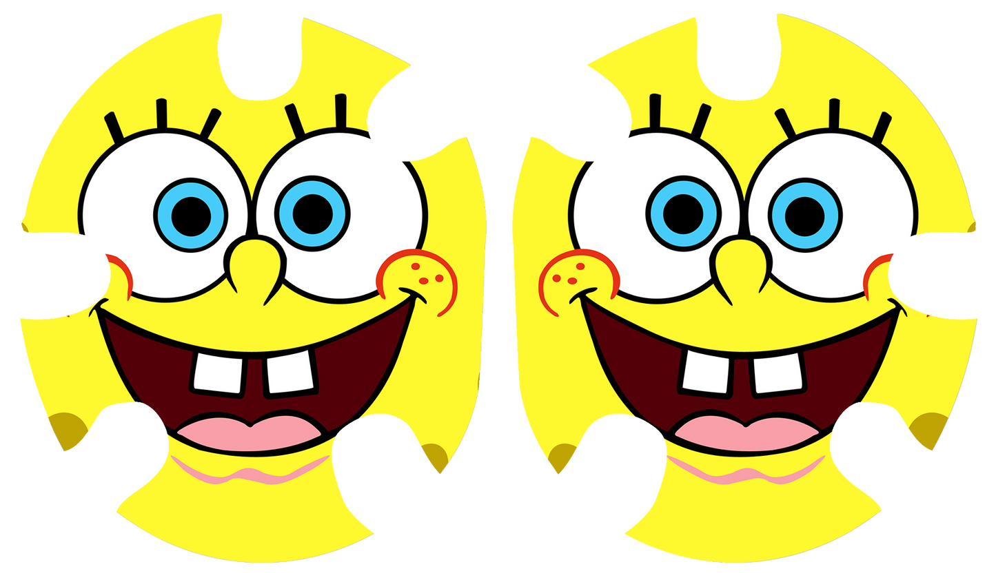 Spongebob Squarepants Headgear Decal