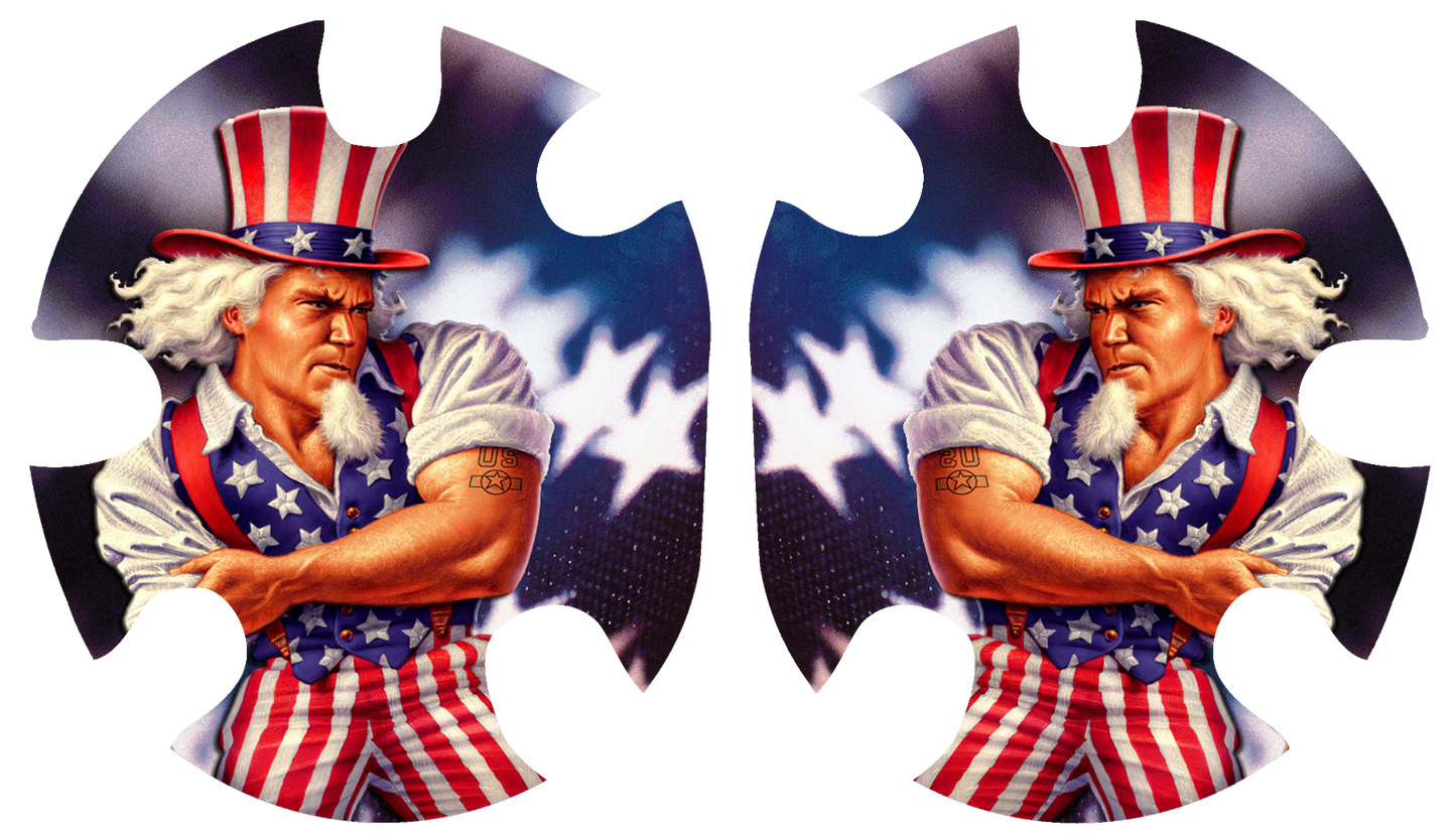 Uncle Sam Headgear Decal